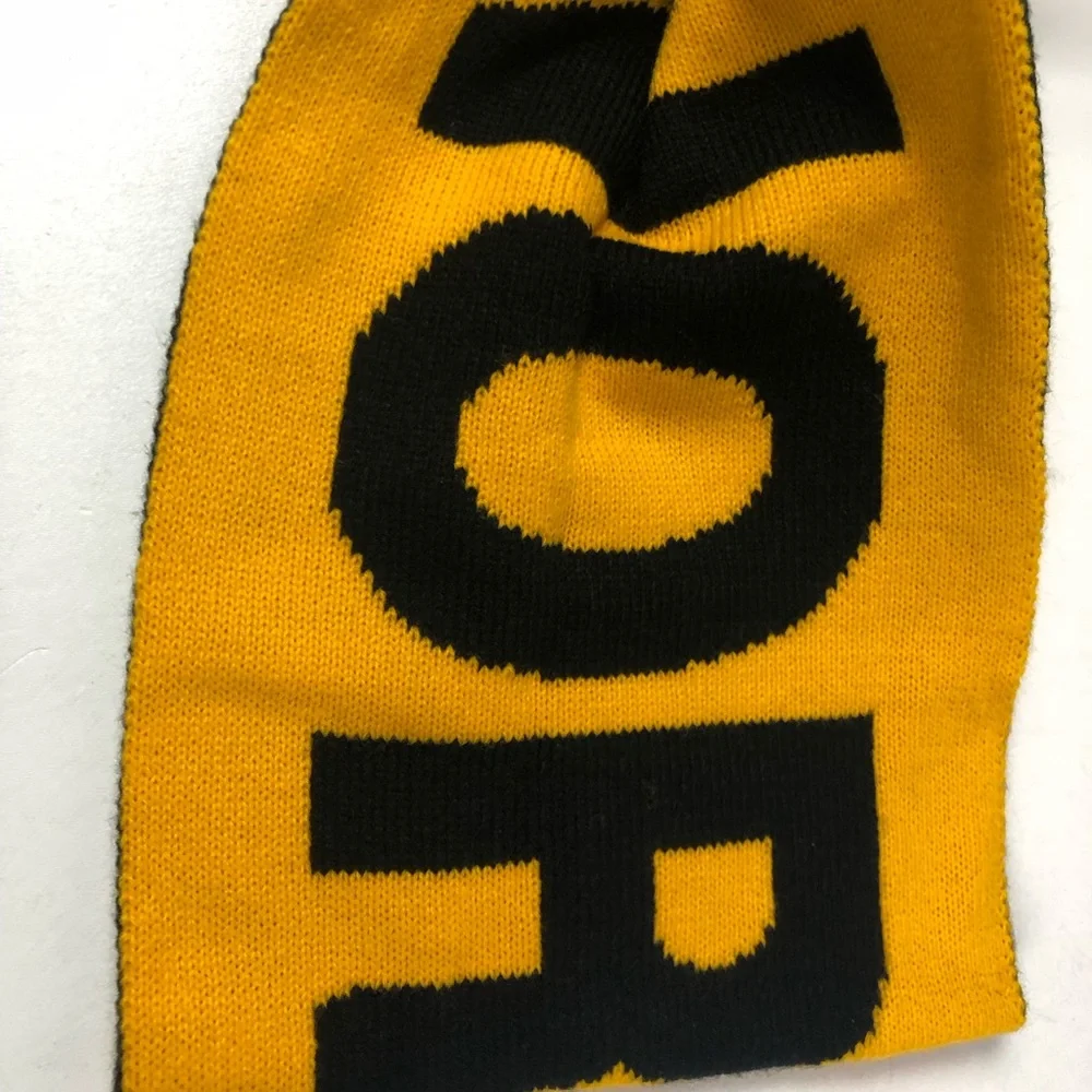 TNF The North Face Reversible Logo Scarf NWT Bold 2 Tone Design Unisex Scarves - Picture 4 of 6